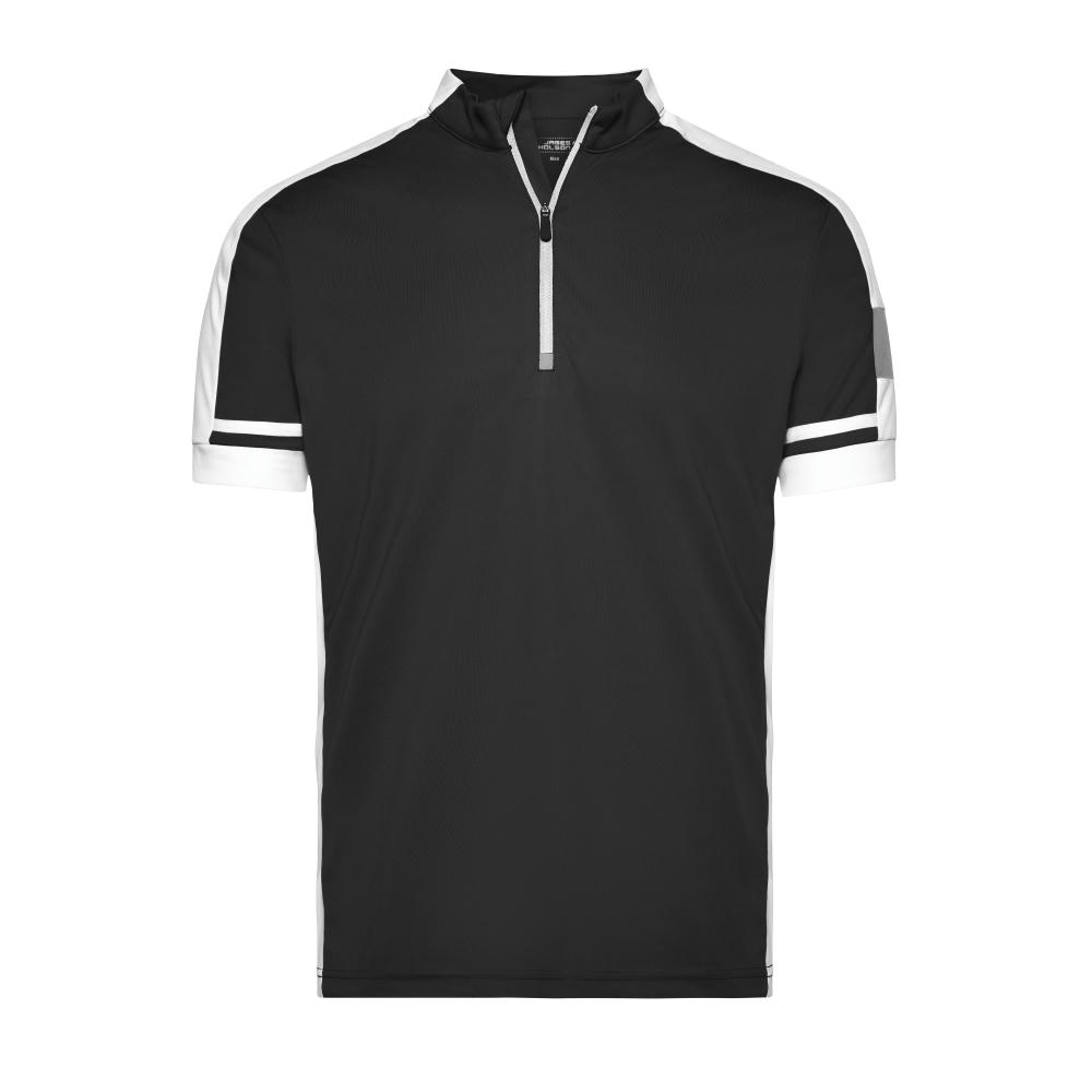 Men's Bike-T Half Zip - Sportives Bike-Shirt Werbeartikel