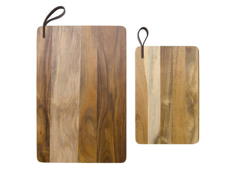 Akazienschneidebrett, 2er Set Werbeartikel