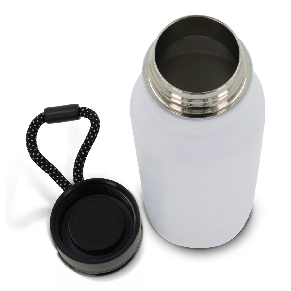 Isolierflasche mit Trageschlaufe 600ml Werbeartikel