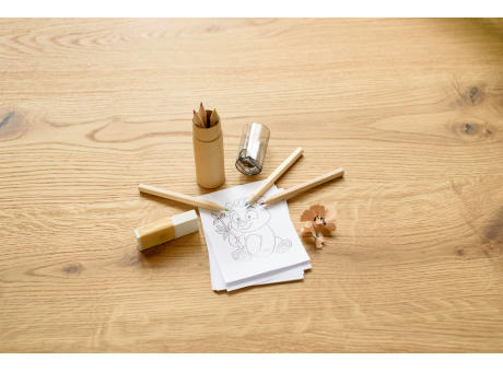 Buntstifte-Set , 6-tlg. Libbie bedrucken