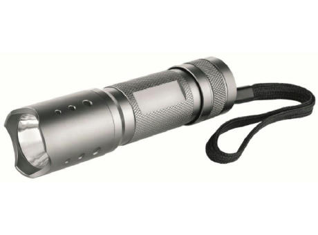 Product image Metmaxx® LED MegaBeam Taschenlampe "MultiPower3Watt" titan bedrucken