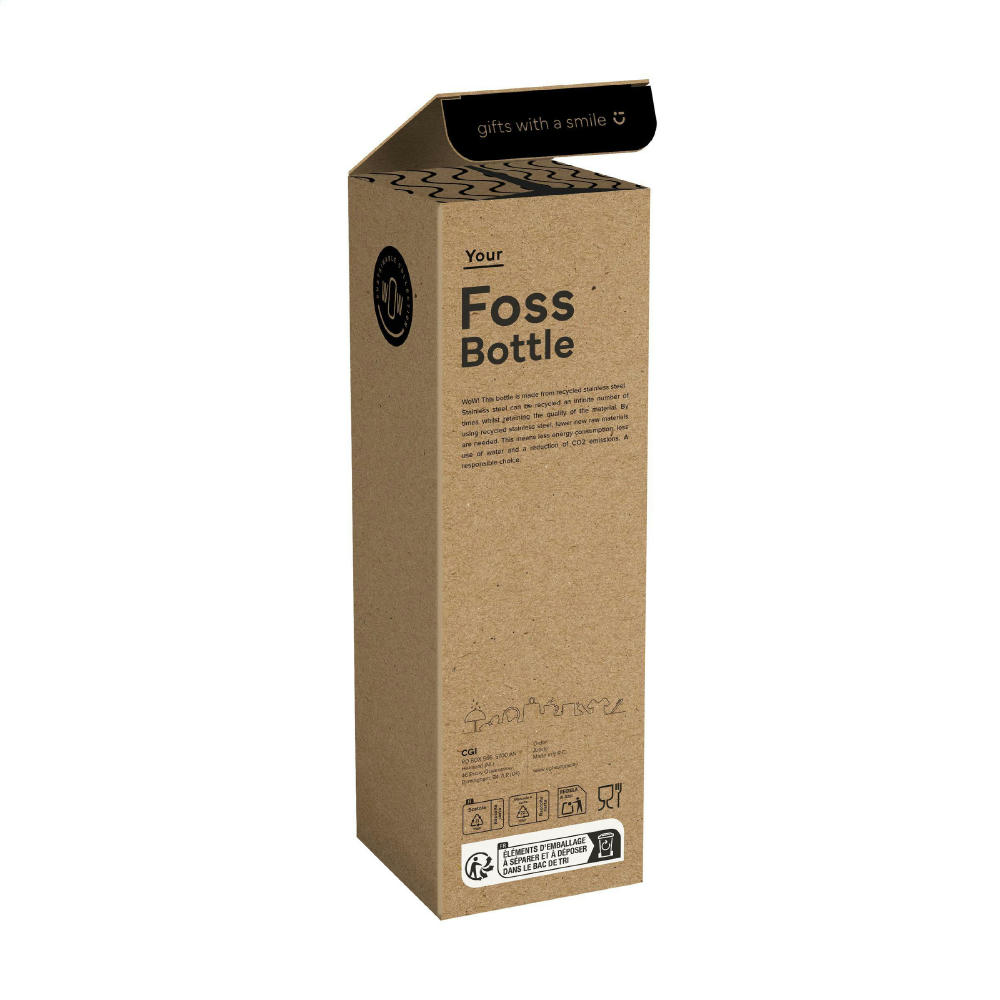 Foss RCS Bottle 600 ml Thermoflasche Werbeartikel