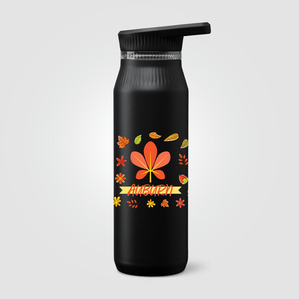 Majesty Edelstahl-Trinkflasche mit Doppelverschluss und Tragegriff - 750 ml Werbeartikel