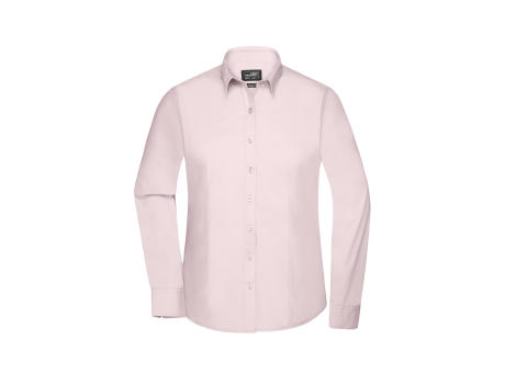 Ladies' Shirt Longsleeve Poplin - Klassisches Shirt aus pflegeleichtem Mischgewebe Werbeartikel