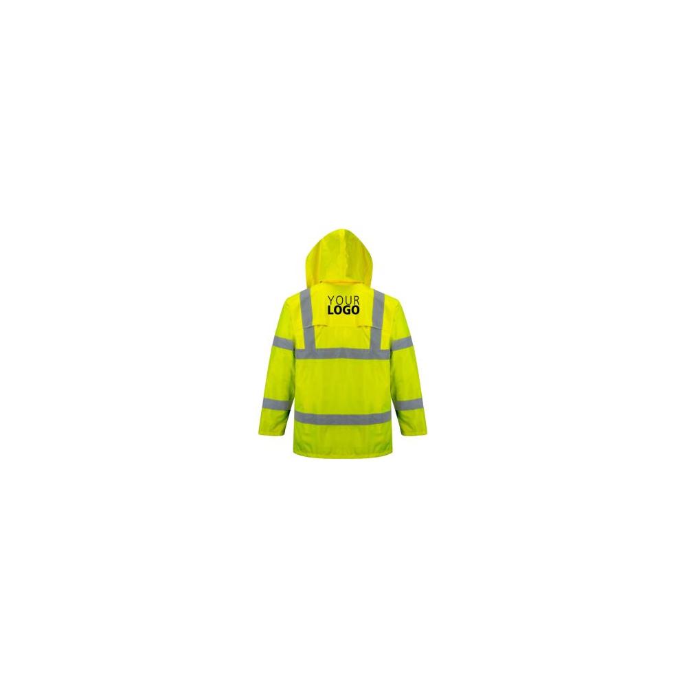 Warnschutz-Regenjacke, SAFE RAIN Werbeartikel