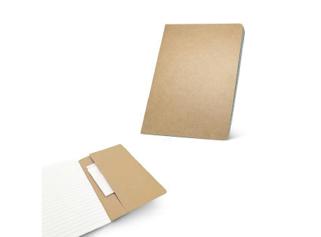 KOSTOVA. A5-Notizbuch mit linierten Blättern Werbeartikel