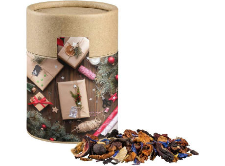Product image Christkindl Tee, ca. 50g, Kraftpapierdose Midi Werbeartikel