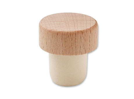 Product image Flaschenverschluss Buchenholz Werbeartikel