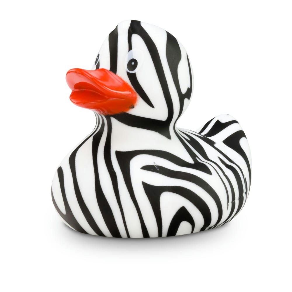 Product image Werbeente Zoe Zebra, ca. 8 cm Werbeartikel
