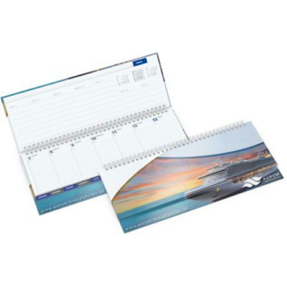 Product image Tisch-Querkalender Master Register Cover-Star Bestseller Werbeartikel