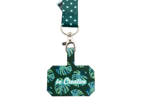 individuelles RPET Handyhalter-Lanyard Subyard Mobile RPET Werbeartikel