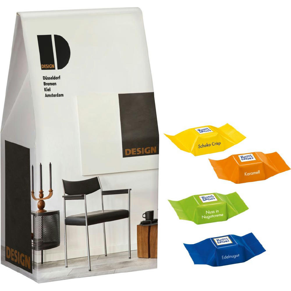 Product image Maxi-Promo-Pack mit Ritter Sport Schokowürfel Werbeartikel
