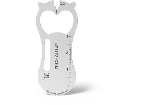 Product image RICHARTZ® EINKAUFSWAGENLÖSER heart Werbeartikel