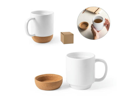 Product image RORY SUB. Keramikbecher mit Sublimationsbeschichtung 390 ml Werbeartikel