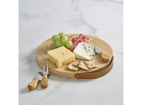 Duchamp Brett Bambus 4-teilig Werbeartikel