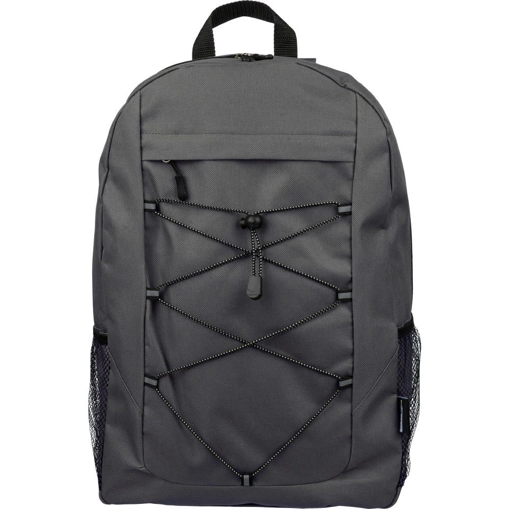 rPET-Polyester (600D) Abenteuerrucksack Jari Werbeartikel