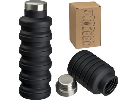 Ausziehbare Silikonflasche Werbeartikel