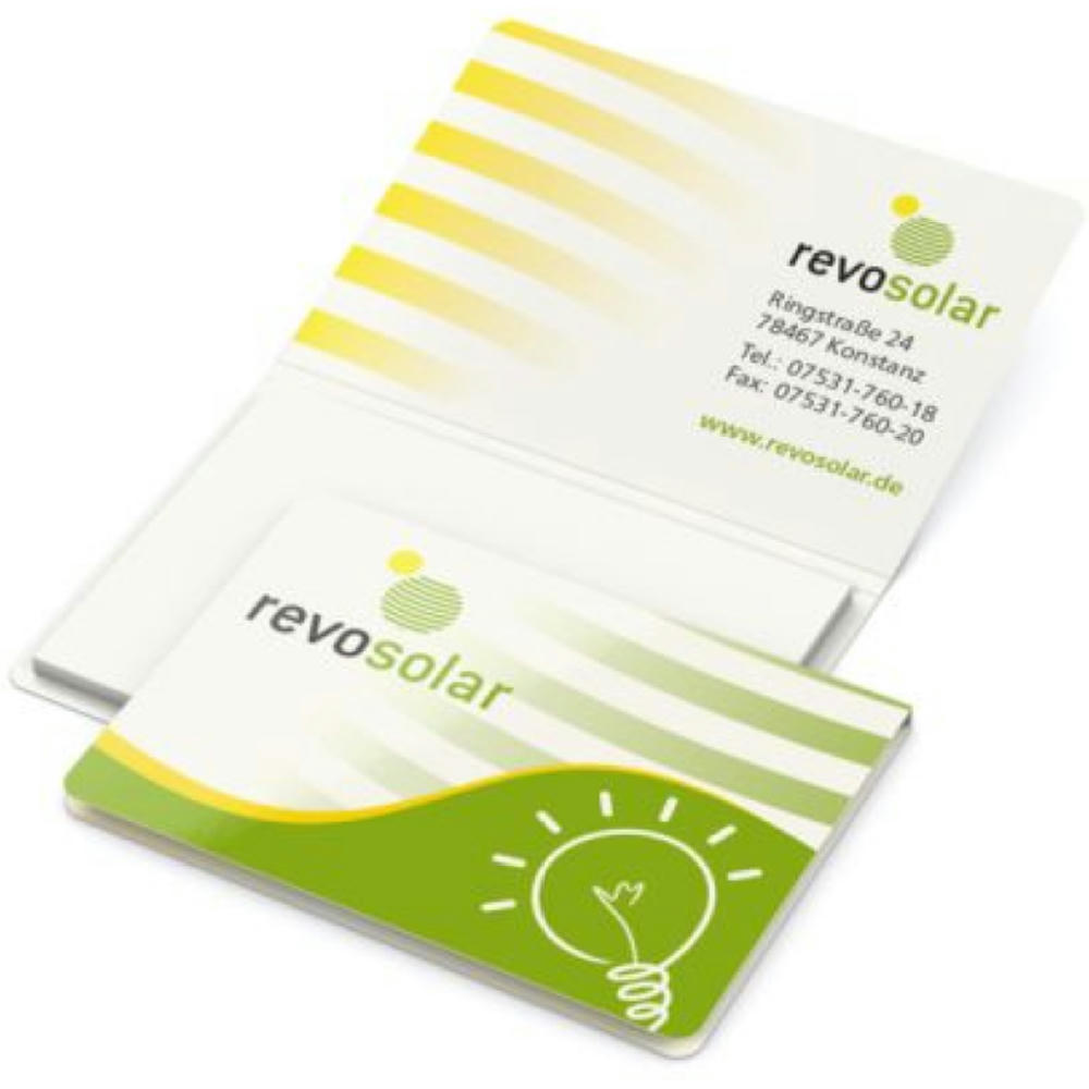 Product image Haftnotiz Memo-Card White Recycling Werbeartikel