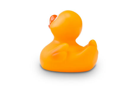 Werbeente Carla Mini, ca. 6 cm Werbeartikel