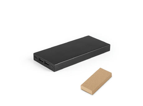DOROTHY 10. Powerbank 10'000 mAh aus Recyceltes aluminium (100 % rAL) bedrucken