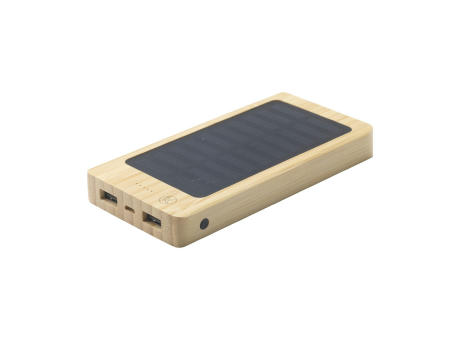 Solar Powerbank 8000+ Wireless Charger Ladegerät Werbeartikel