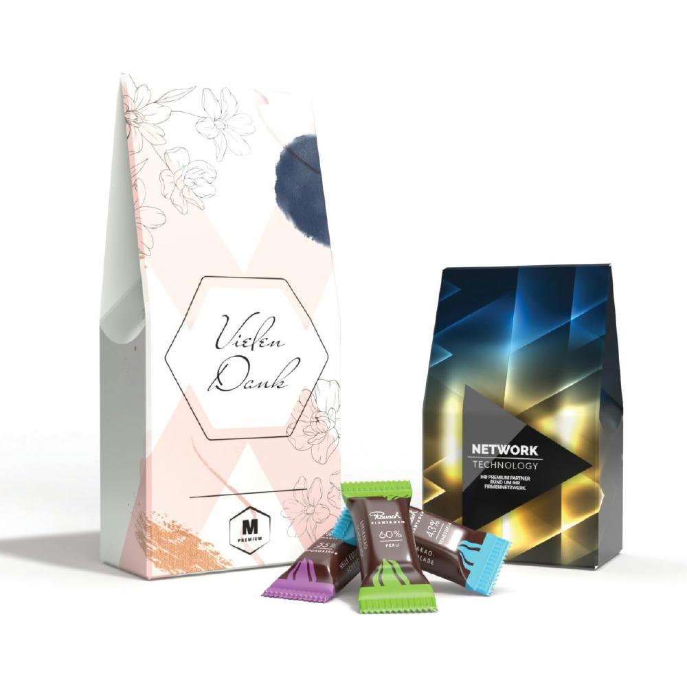 Product image "Rausch Plantagen" Minis in Standbodenkartonage groß Werbeartikel