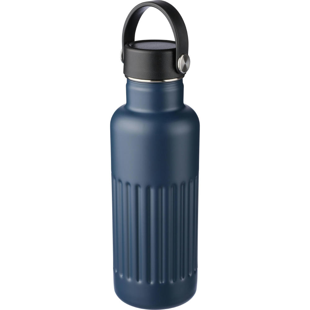 Recycelte doppelwandige Trinkflasche aus Edelstahl (500 ml), Lior Werbeartikel