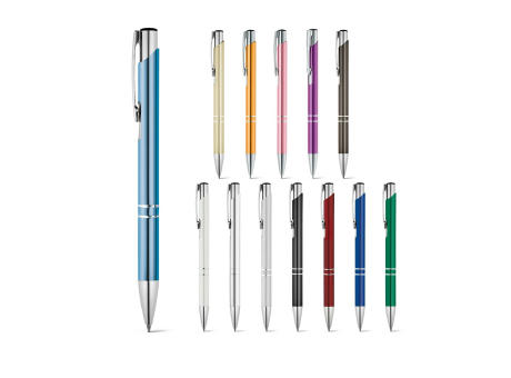 BETA. Aluminium-Kugelschreiber mit Clip bedrucken