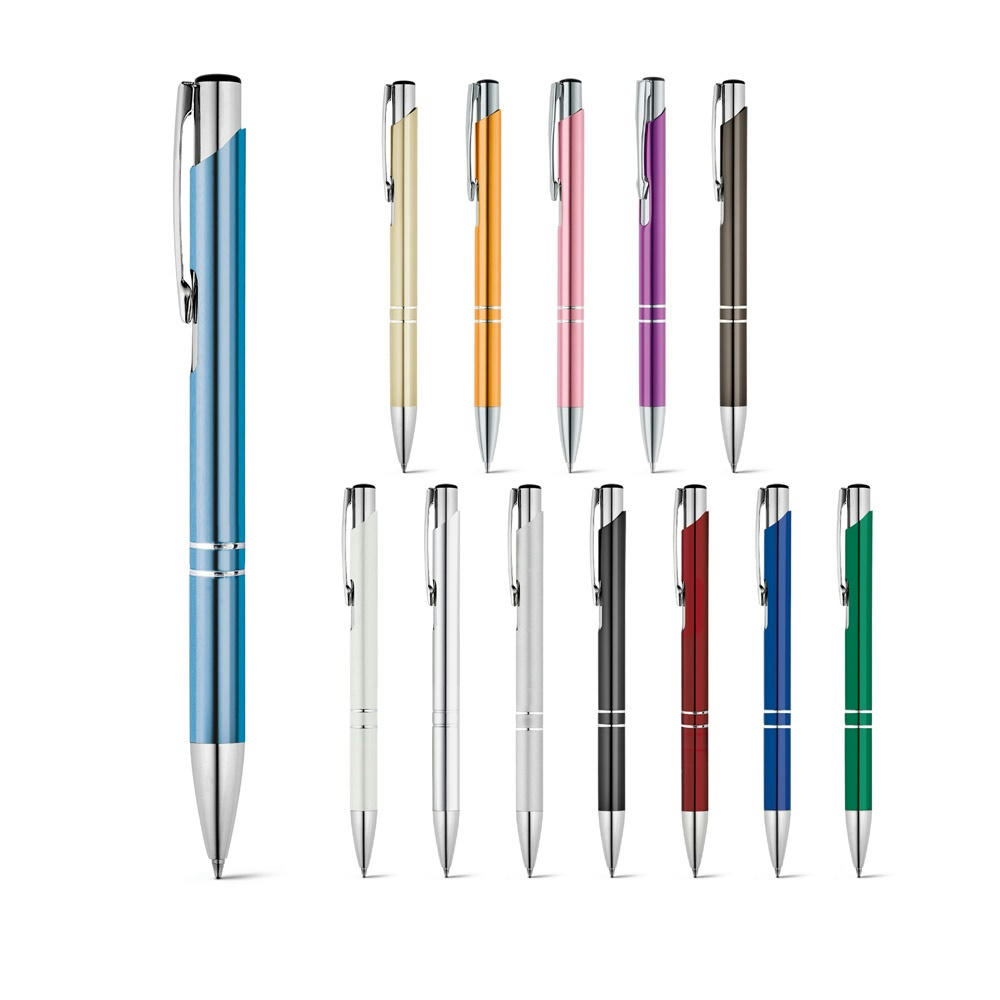 Product image BETA. Aluminium-Kugelschreiber mit Clip Werbeartikel