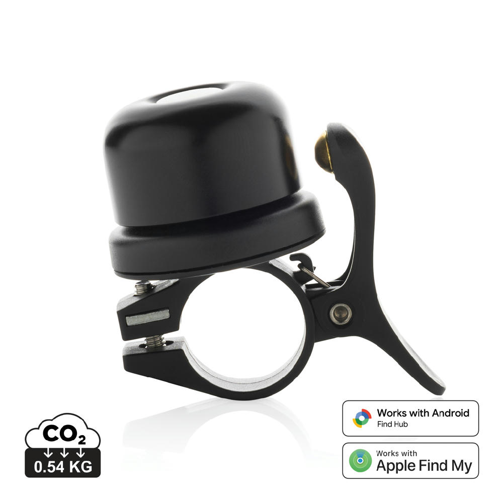 Bikefinder Dual RCS Fahrradklingel mit weltweiter Ortung Werbeartikel