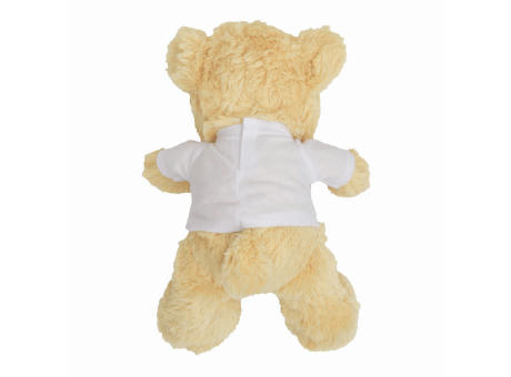 ALEXANDER - Plüsch-Bärmit weißem T-Shirt (separat gepackt) bedrucken