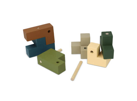 InSideOut Holzwürfel think iq puzzle Werbeartikel