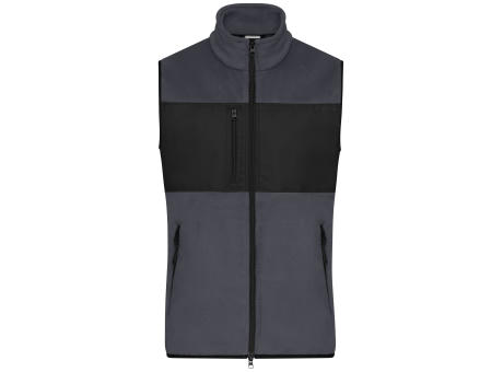 Product image Men's Fleece Vest - Fleeceweste im Materialmix Werbeartikel
