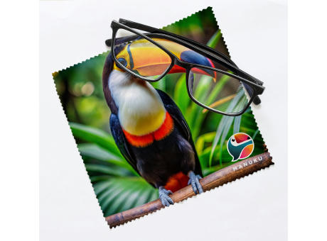R-PET Sublimation Mikrofasertuch 15 x 15cm bedrucken