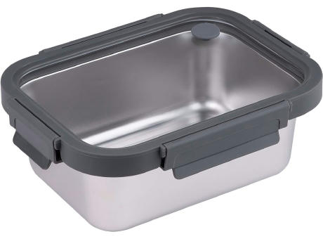 WAVE Mikrowellenfähiger Edelstahlcontainer 1250 ml Werbeartikel