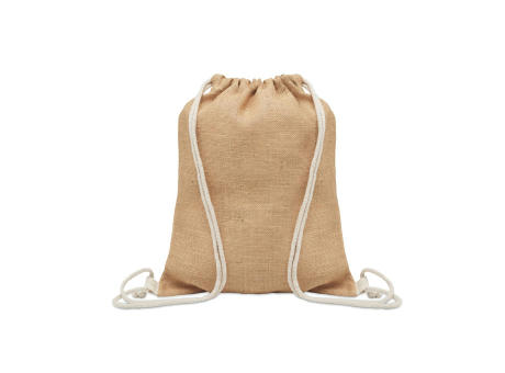 Product image Jute Beutel mit Kordelzug Werbeartikel