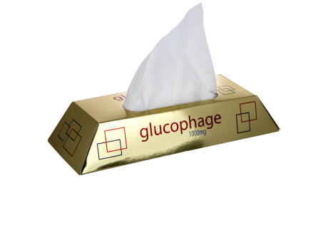 Taschentuchbox Goldbarren Werbeartikel