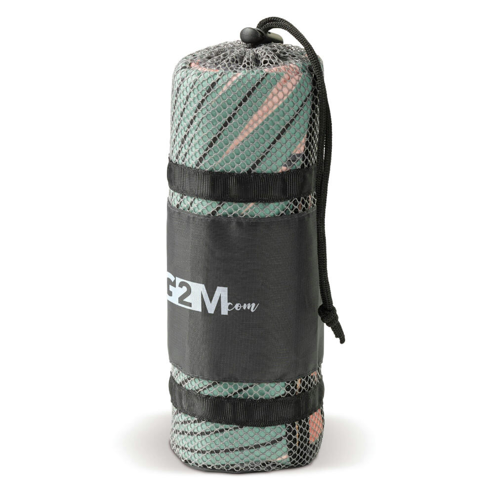 Schnelltrocknendes Strandhandtuch 1000x1800mm mit Beutel Werbeartikel