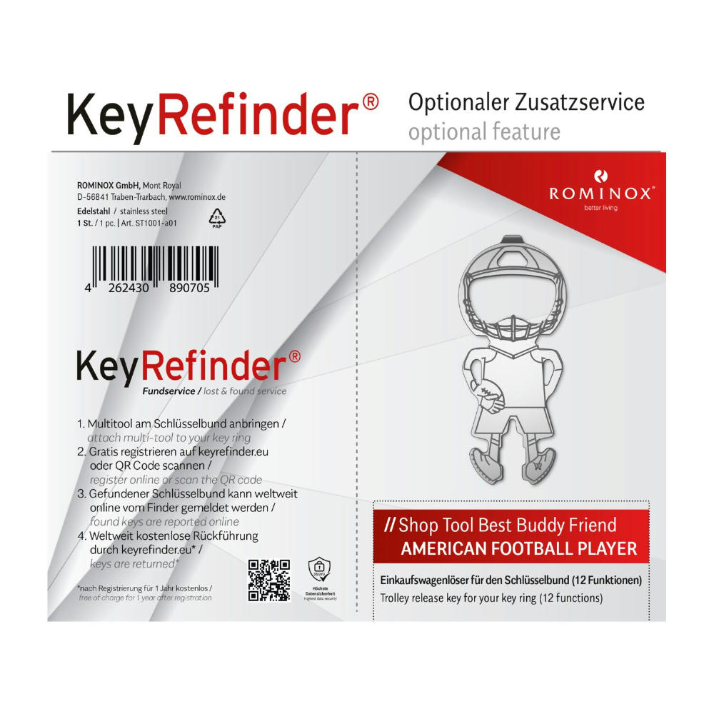 ROMINOX® Best Buddy Friend // American Football Player Werbeartikel