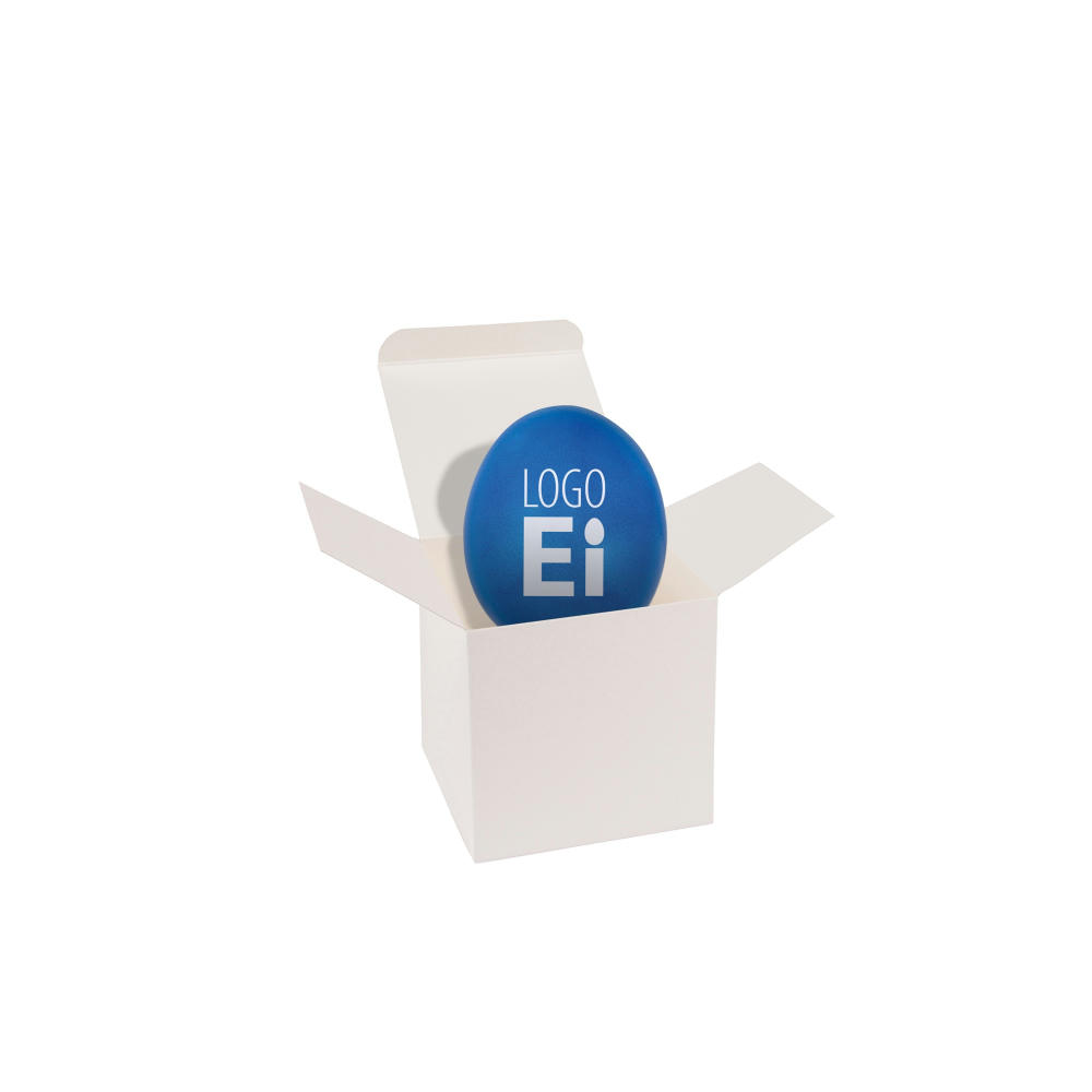 Product image ColorBox LogoEi - Weiß - Blau Werbeartikel