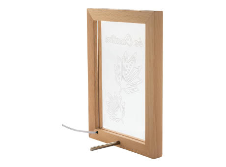 LED-Trophäe Woodiframe Werbeartikel