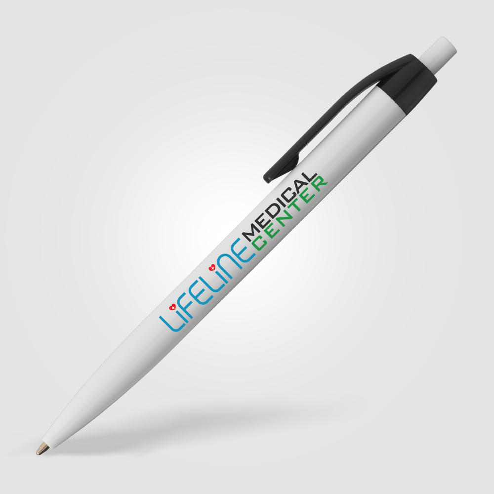 Product image ColourFlow Kugelschreiber aus recyceltem Kunststoff Werbeartikel