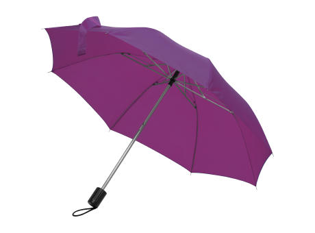 Teleskop Taschenschirm aus Polyester mit Schutzhülle Werbeartikel
