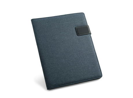 Product image RIORDAN. A4-Schreibmappe aus Leinenimitat und PU mit linierte Seiten Schreibblock Werbeartikel