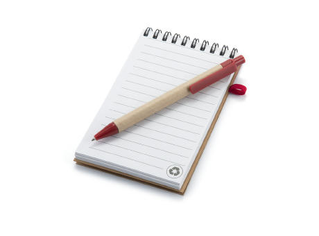 Notizbuch Ecocard Werbeartikel