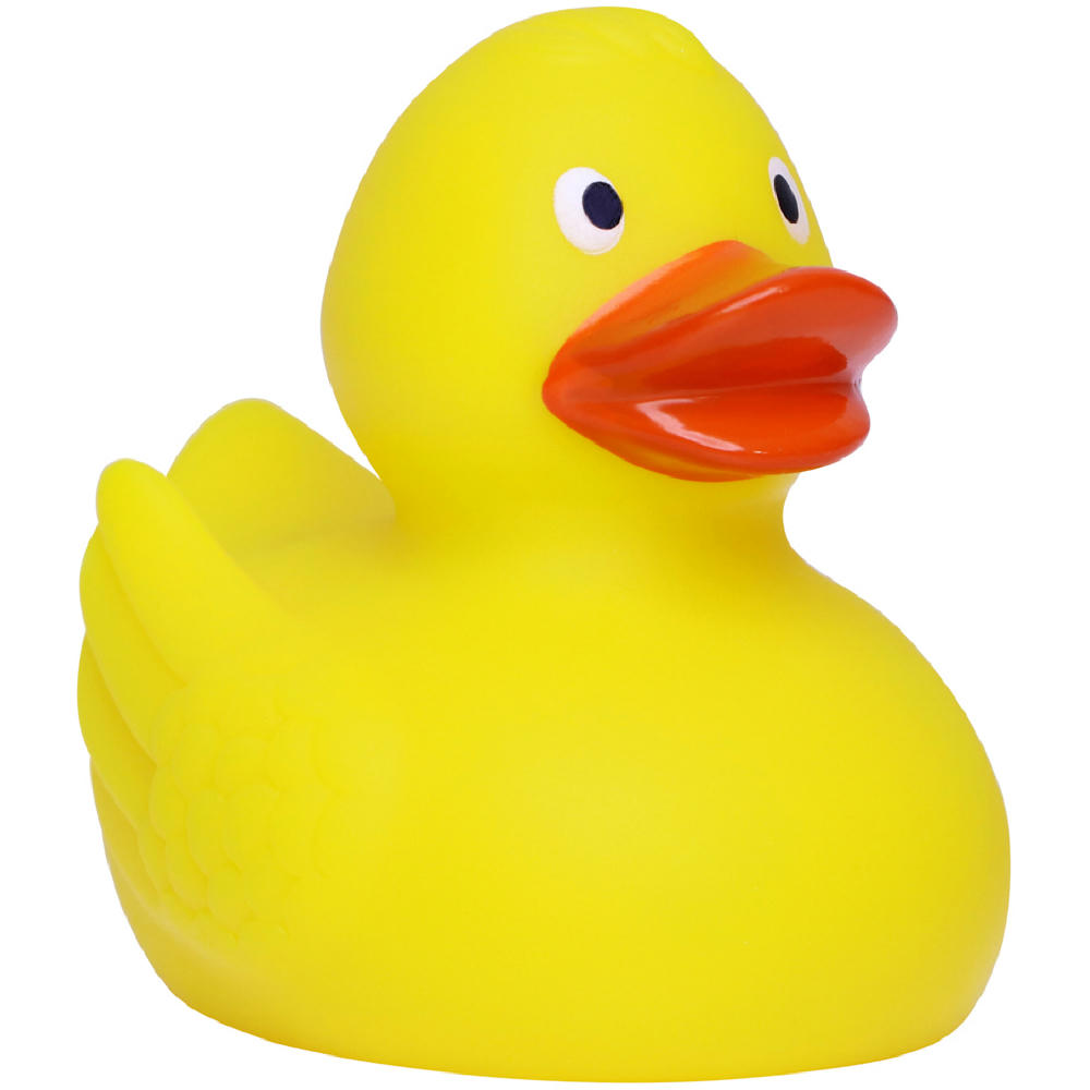 Product image Renn-Ente, mit Metallplatte Werbeartikel