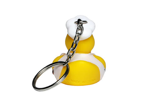 Schlüsselanhänger Ente Koch bedrucken