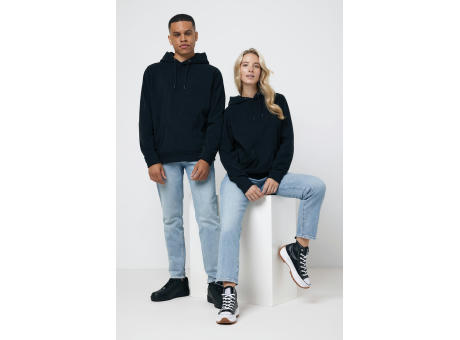 IQONIQ Trivor Mikrofleece-Kapuzen-Pulli aus recyc. Polyester bedrucken