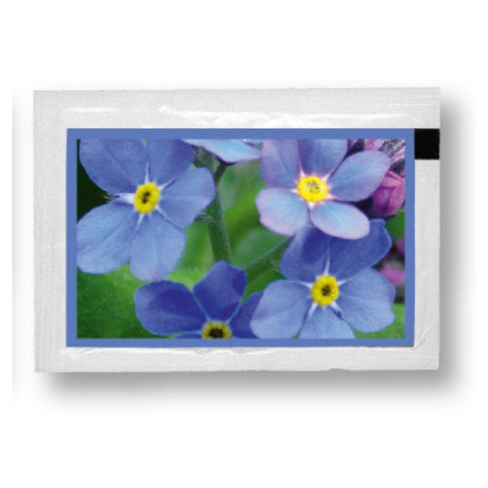 Product image Samentütchen Vergissmeinnicht 80 x 55 mm Werbeartikel