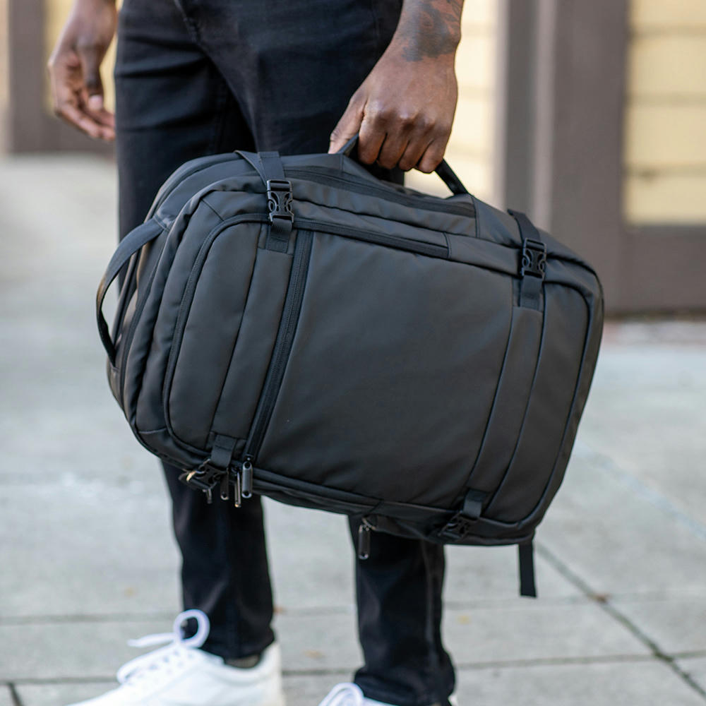 Galindo 22L Rucksack aus rPET. Seitlichem Griff. Laptops bis 17" Werbeartikel